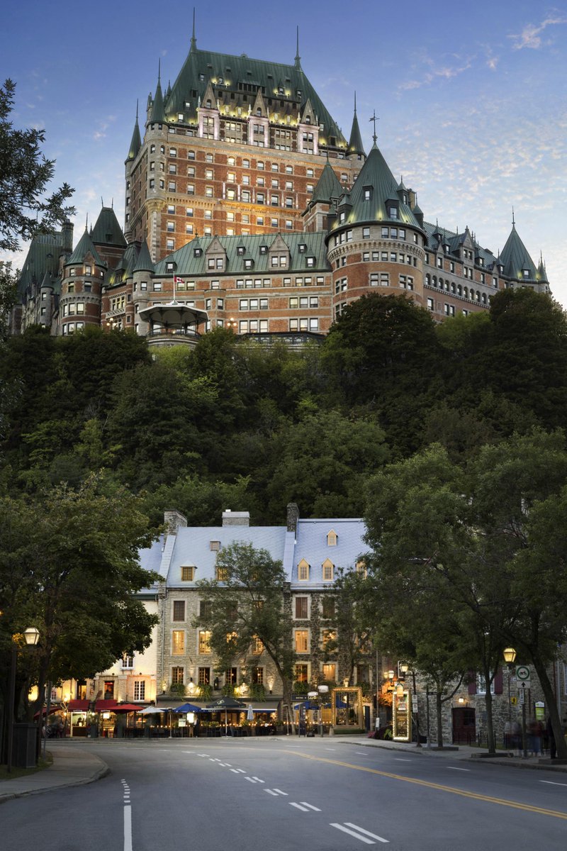 This is the Château Frontenac in Quebec, towering more than 130 metres above the city streets below and inspired by the castles of Medieval France.

But style alone isn't what makes it so impressive.

Architecture isn't just about what you build — it's also about where you build.
