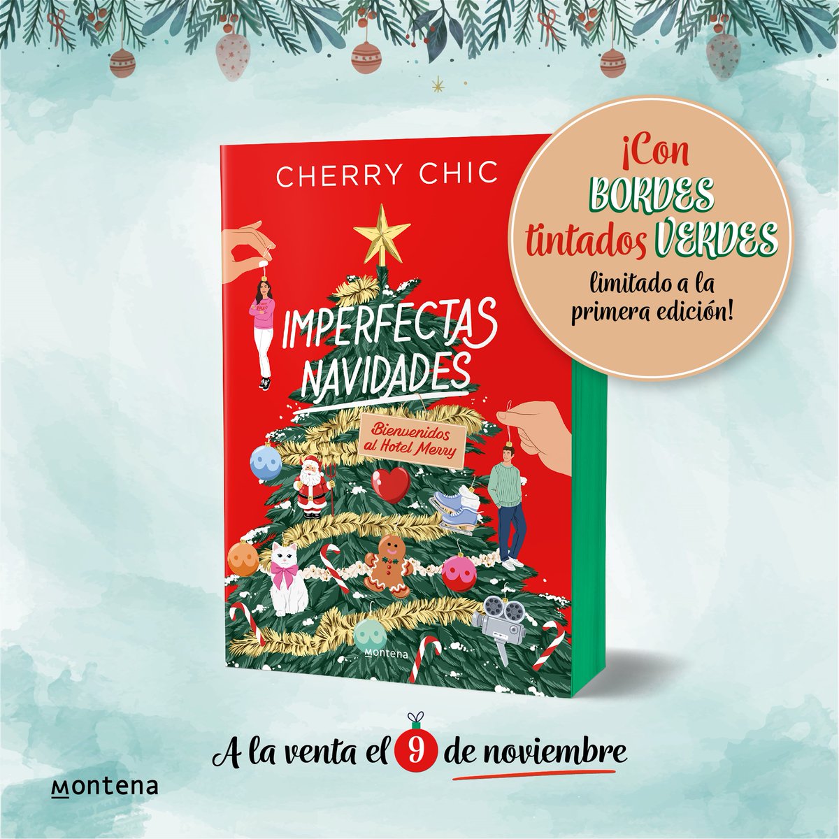 Cherrychic_'s tweet photo. Si queréis haceros con la versión más navideña de Imperfectas navidades, aseguraos de conseguir la primera edición 🩷 Os dejo enlace: 
https://t.co/3zxUkL3drU https://t.co/JTMONLjXXv