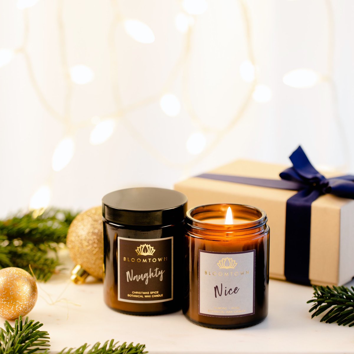 🚨Exciting news🚨 for all our candle lovers! Our limited edition Christmas candles are BACK IN STOCK! Are you on Santa’s naughty or nice list this year? Can’t decide? Get both in our pretty presentation box 🎄

#ChristmasCandles #NaughtyorNice #Bloomtown #palmoilfree