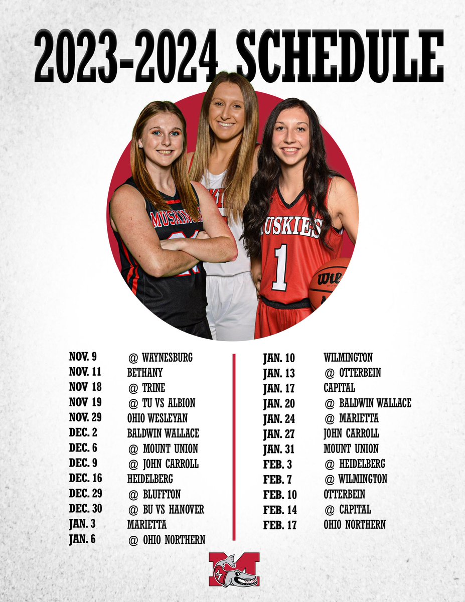 It’s almost the best time of the year! Mark your calendars for some Muskie Basketball! 🤩🏀🔥 #DefendTheM