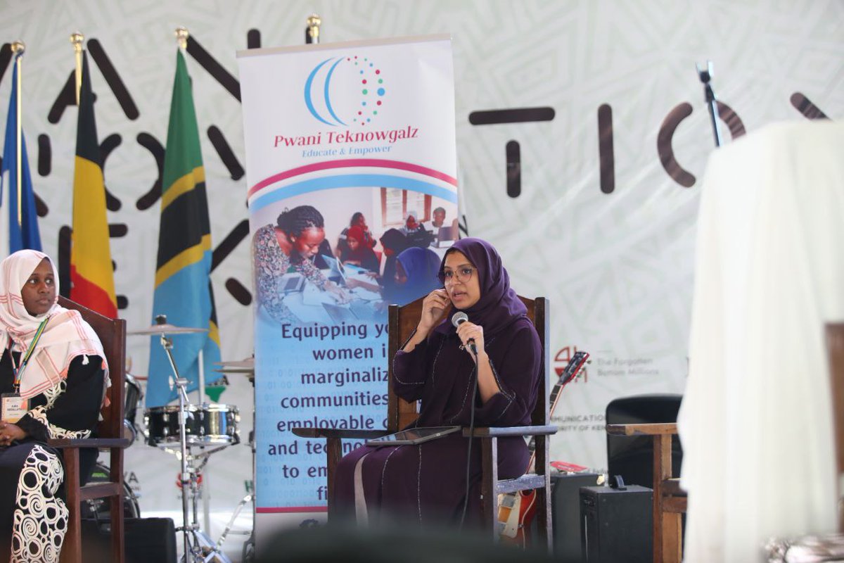 Today's topic was based on how the tech world has embraced gender inclusivity which was earlier considered difficult for women, this solidified that women can also be amazing in tech. 
"Women make amazing affiliate marketing leaders and programmers." 

#PwaniInnovationWeek