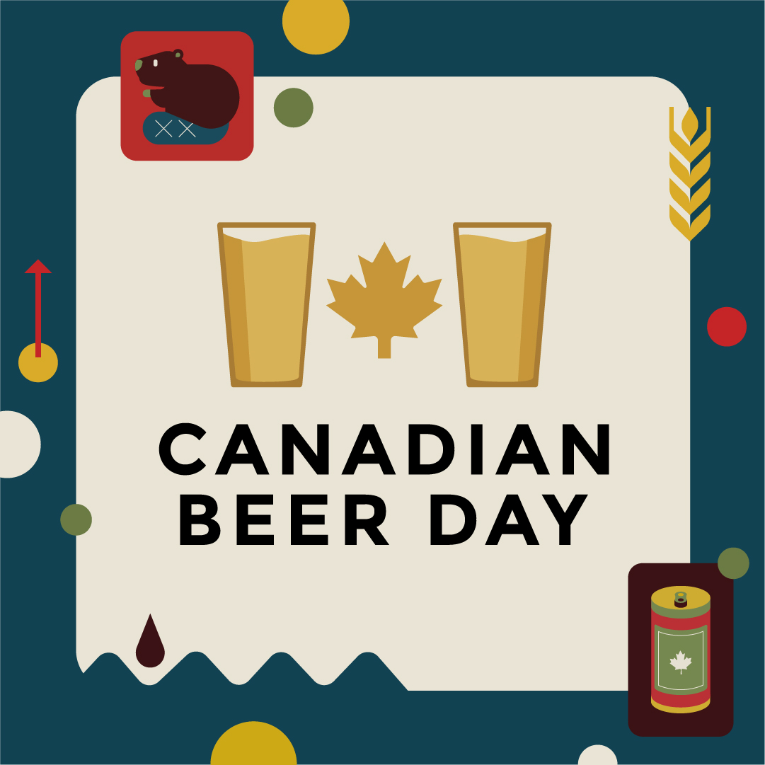 It’s Canadian Beer Day! Cheers to #CanadianBeer & the people who brew it, sell it, deliver it, serve it, or drink it. Celebrate with us by tagging your favourite Canadian brewer, brewery, brand, server, retailer, or venue. #HereForBeer #CanadianBeerDay