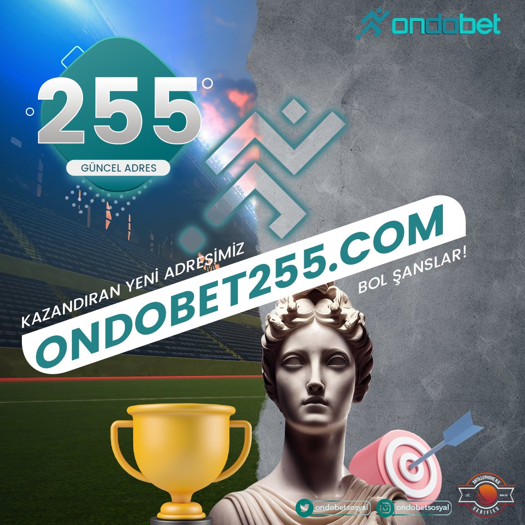 💥Güncel Adresimiz;
ondobet255.com olmuştur. 

Android ve iOS uyumlu uygulamamız ile kesinti yaşamayın!

Tüm işlemlerinizi daha hızlı yapın ve domain değişikliğinden etkilenmeyin!

Uygulama İçin 🧷 ondobet.io