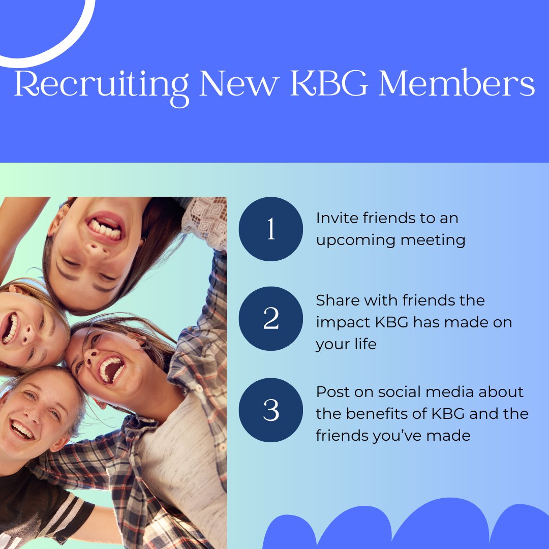 KBGdelaware's tweet photo. Looking to grow your KBG team? Use these tips to recruit new members to fight the tobacco industry. 🚭 We're stronger together! 💪 

#Recruitment #KBG #TobaccoIndustry #YouthAgainstTobacco #SayNoToSmoking #VapeFree https://t.co/7oEGbg25Ba