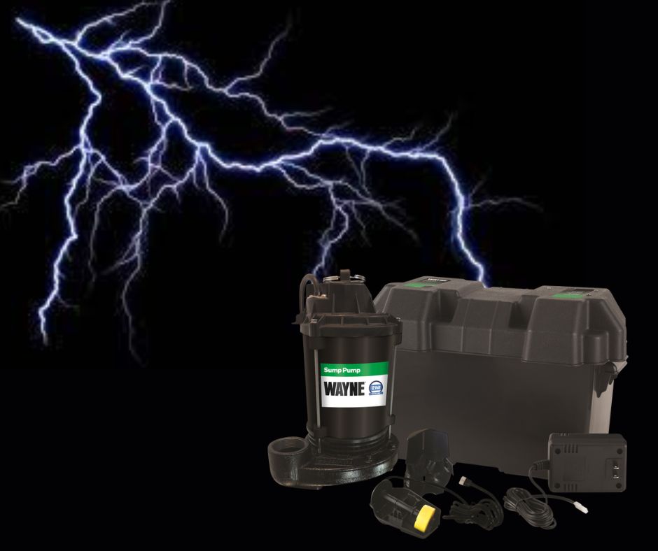 WAYNEPumps's tweet image. No storm stands a chance against our Wayne Basement Battery Back Up Systems! Guaranteed to protect your basement with hours of pumping power when the electricity goes out! #waynepumps #basementprotection