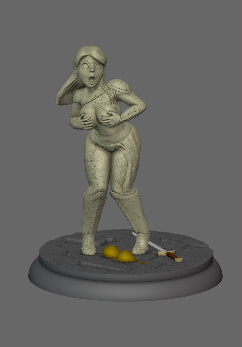 DeadSculpts's tweet photo. Petrified version too. https://t.co/BuCttfjgdd