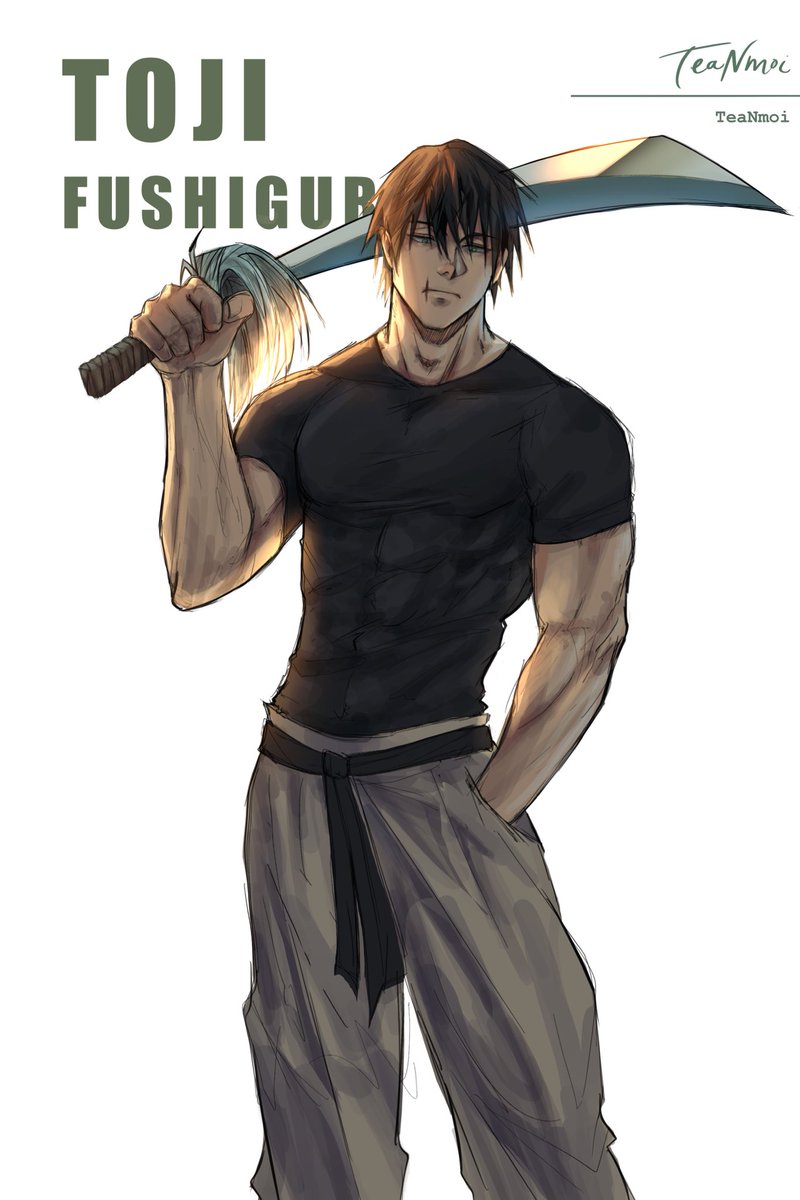 TeaNmoi's tweet photo. #TojiFushiguro #jjk #jjkfanart https://t.co/jWud5pqOre