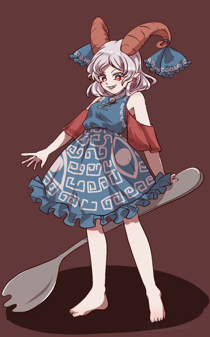 「blue dress curly hair」 illustration images(Latest)