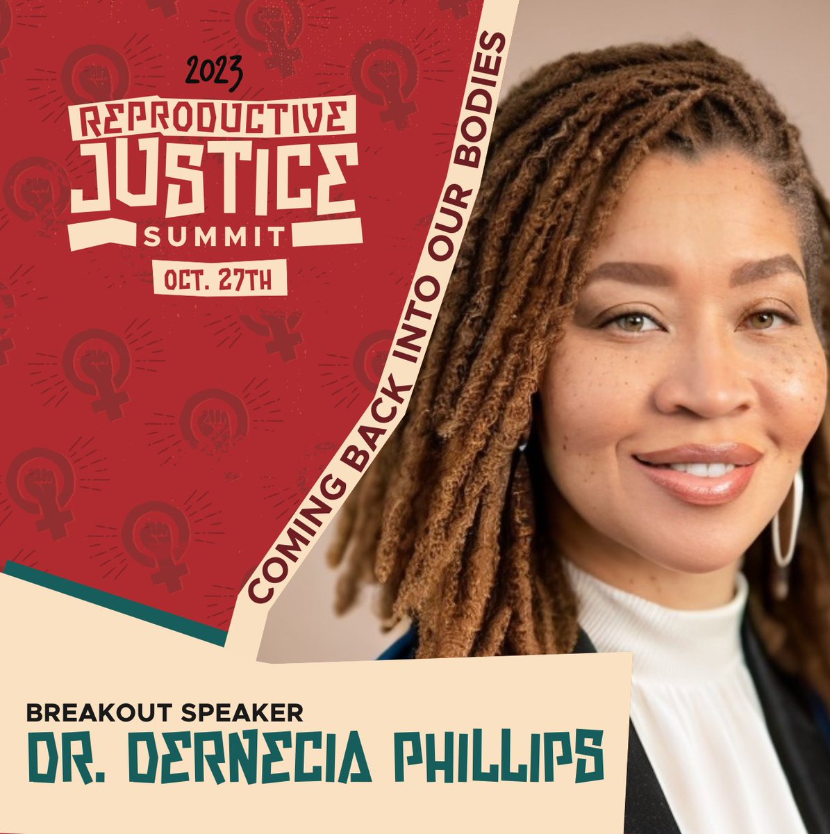 ibeblackgirl's tweet photo. Education is the key 🔑 and Dr. DérNecia Phillips is gonna give us the run down in her breakout session "Black Babies, Black Mothers, Black Bodies, Black Minds: The Educational Equity Component of Reproductive Justice" at the RJ Summit this year.

🔗 in bio to grab a ticket! https://t.co/DqZbI1QmYR