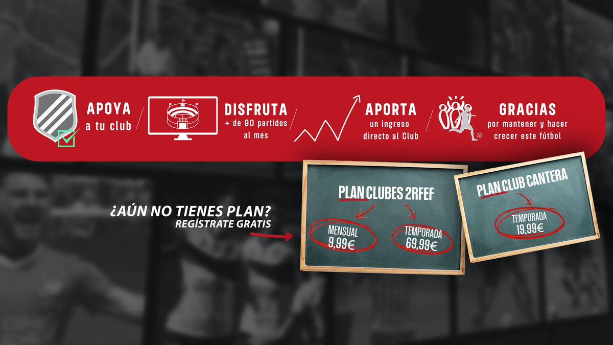 🎁 SORTEO ESPECIAL 5️⃣0️⃣0️⃣ SEGUIDORES EN TWITCH

📺 PLAN DE TEMPORADA <a href="/FootballClub/">FootballClub</a>

🗒️ REQUISITOS:

1️⃣ Seguir a <a href="/FootballClub/">FootballClub</a> y a <a href="/daniisoleto_/">Danielito</a>

2️⃣ ♥️ Like y 🔄 RT

3️⃣ 🖥️ Estar registrado en la plataforma (gratis)

(📆 El ganador se anunciará el próximo viernes)