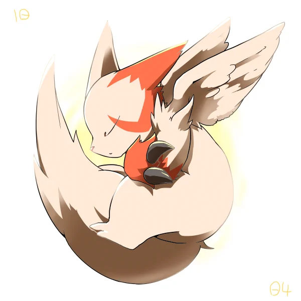 大昔に描いてたけど記念にリメイクするか…#ポケモン天使化 