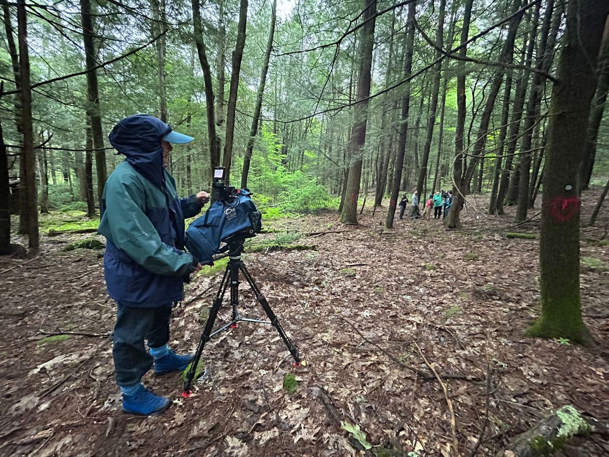 HawkeVideo's tweet image. We may be called “Hawke Commercial Filmmaking,” but we often take video and photos at the same time. Back in August, we were hired to take videos and photos for the School of the Environment at Yale, as their students learned about forestry management. Let's hear it for teamwork!