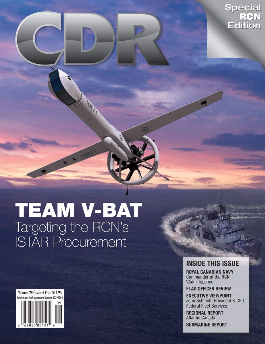 CDRmagazine's tweet image. CDR is proud to be the official Media Partner for @DEFSECAtlantic! Thank you to the entire team at DEFSEC and @ACADA_Atlantic for putting on this incredibly important event! Make sure to pick up a copy of CDR Magazine. On the cover of this issue,Team V-BAT! #DEFSEC #DEFSEC23