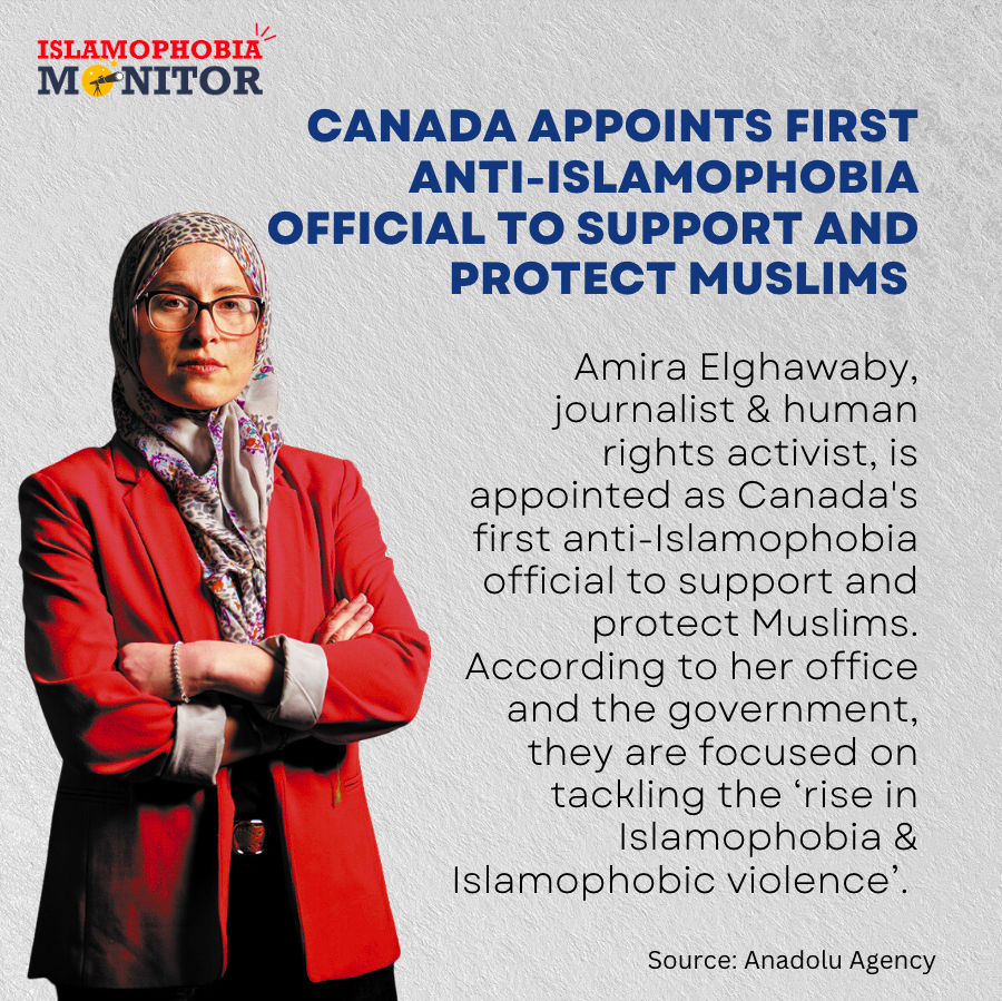imonitor2023's tweet photo. “That worries people when they are standing in their mosques and prayers, worries us when we’re out on our streets or in public transit.” — @AmiraElghawaby
#canada #Islamophobia #IslamophobiaMonitor https://t.co/HtoZRLZ7n7