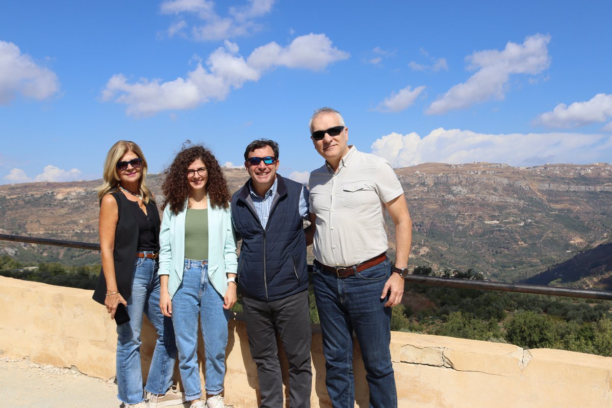 INARALeb's tweet photo. DT Global's General Partner, John DeBlasio, during his visit to INARA project in Lebanon said, “I love Lebanon, and I’m very happy to be supporting the great remarkable work of INARA which has been impressive to see with a highly functioning team employing innovative approaches https://t.co/ixWCWGVkbw