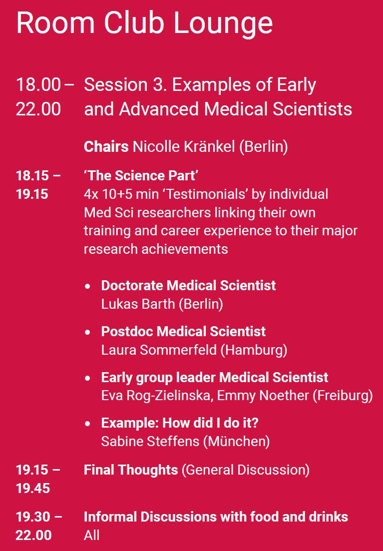 Christoph Maack (@christophmaack) on Twitter photo There are 23 clinician scientist programs funded by <a href="/dfg_public/">DFG public | @dfg_public@wisskomm.social</a> in 🇩🇪, but 0 medical scientist programs. Why? What is the unmet need in CV medicine? This we discuss at <a href="/DGK_org/">Deutsche Gesellschaft für Kardiologie</a> workshop today. Join us tonight for open discussion at #DGKHerztage. <a href="/YoungDgk/">Young DGK</a> <a href="/YoungDZHK/">Young-DZHK</a> <a href="/dzhk_germany/">DZHK Germany</a> There are 23 clinician scientist programs funded by <a href="/dfg_public/">DFG public | @dfg_public@wisskomm.social</a> in 🇩🇪, but 0 medical scientist programs. Why? What is the unmet need in CV medicine? This we discuss at <a href="/DGK_org/">Deutsche Gesellschaft für Kardiologie</a> workshop today. Join us tonight for open discussion at #DGKHerztage. <a href="/YoungDgk/">Young DGK</a> <a href="/YoungDZHK/">Young-DZHK</a> <a href="/dzhk_germany/">DZHK Germany</a>