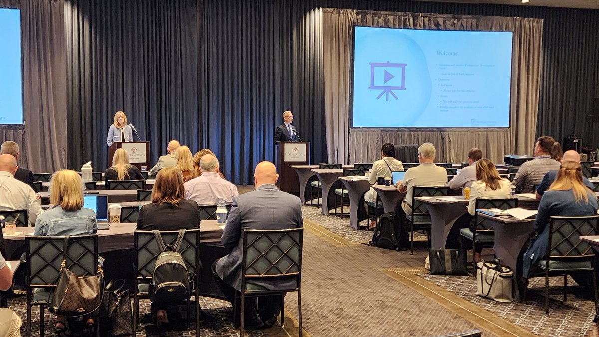 The Fall 2023 LUDA conference opens with a day long pre-con with Robbins Schwartz.  Great legal advice from some awesome attorneys. #LUDAOctober2023. #RSLaw.