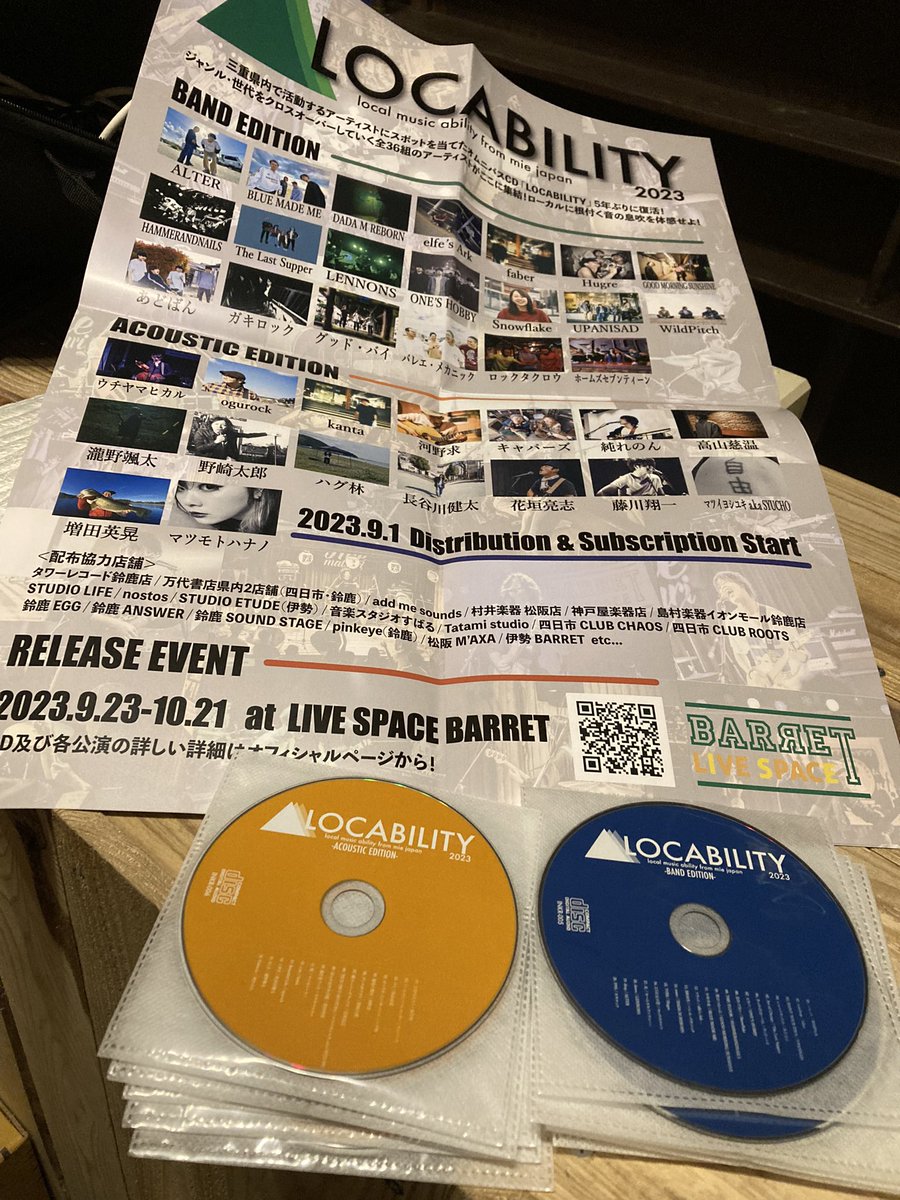 addmesounds's tweet photo. おくれながらもローカビリティー入荷！
ただ貰いにくるだけでも来店予約して下さい！笑笑 https://t.co/V2p3fcd7MU