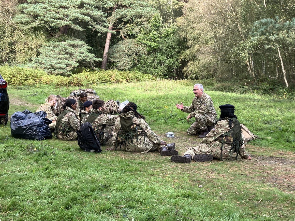 Epsom College CCF tweet media