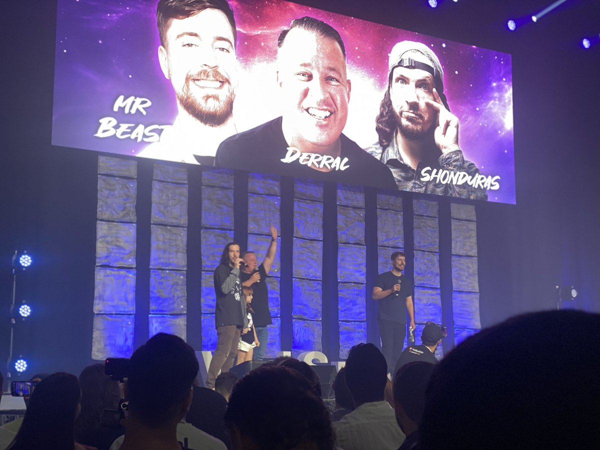 Karridy's tweet photo. Jazzed to see @MrBeast and all of the talent at #VidSummit2023. Let’s connect if you’re here! https://t.co/j8aUUJmvKB