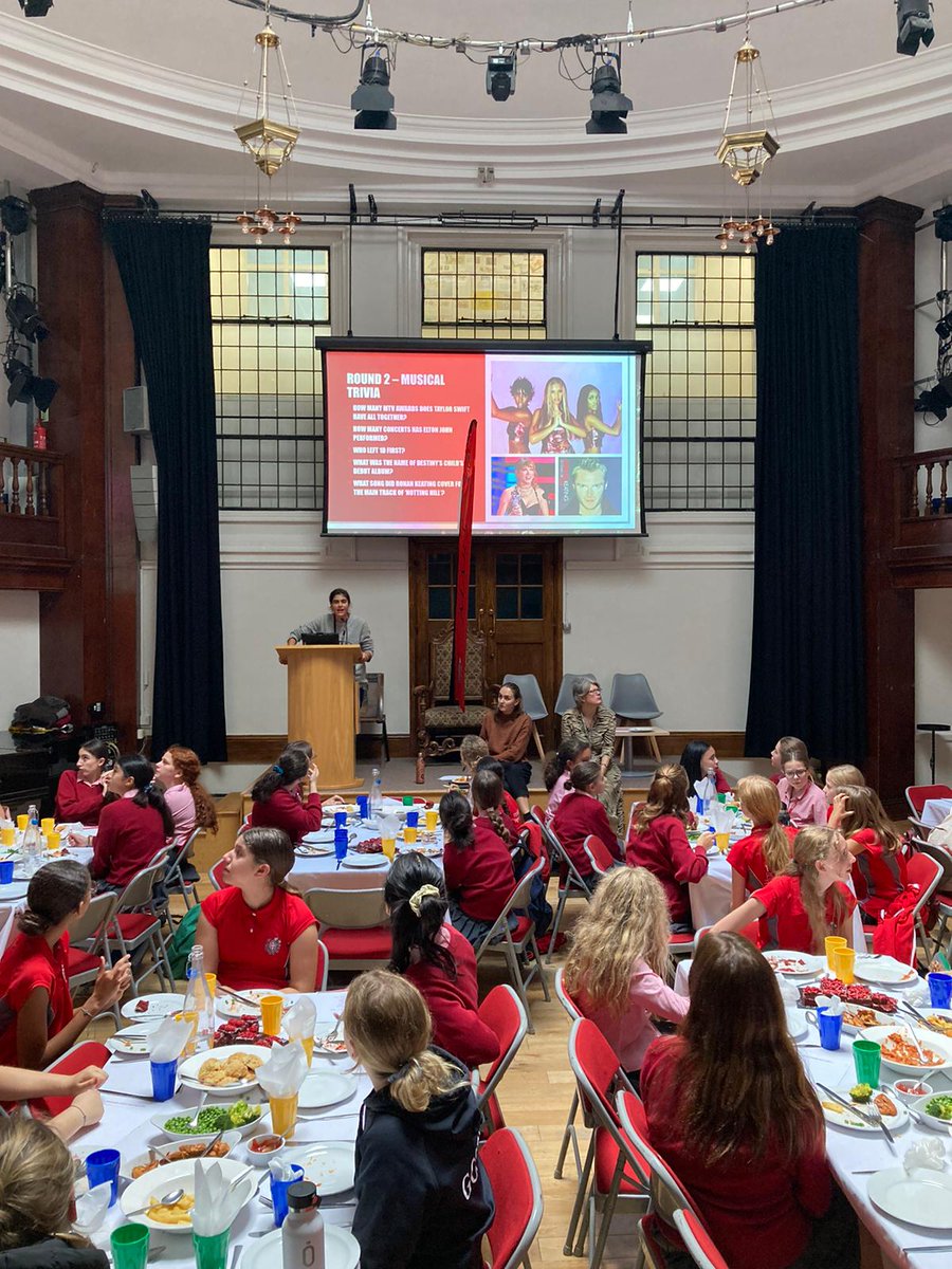 FHSRegentsPark's tweet photo. Our marvellous Mars students gathered in the Hall yesterday for a magnificent House Quiz, pitting their wits against each other whilst getting to know students in other years! #FHSSpirit #HouseEvents https://t.co/hfMpc1uDdW