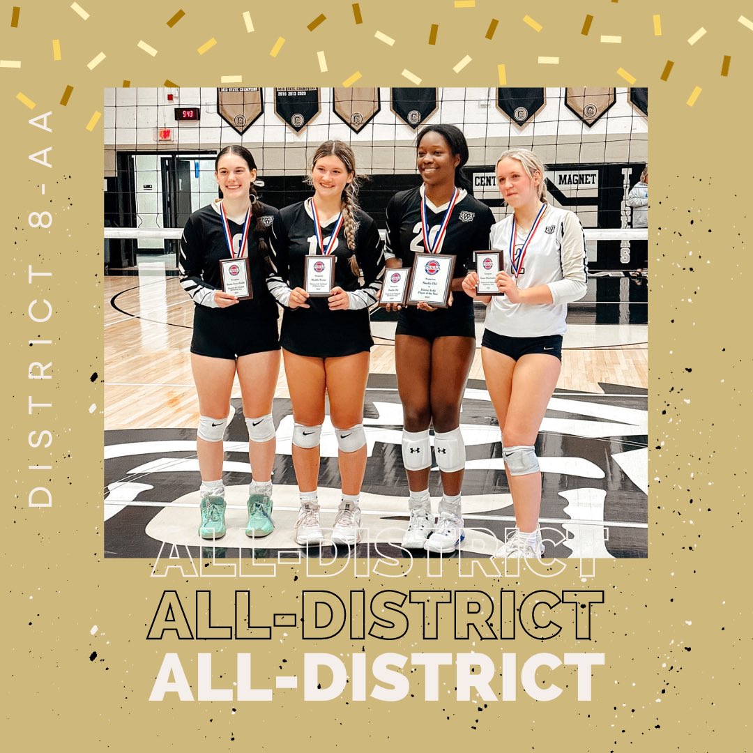 Seniors Grace Martindale, Noella Obi, and Emma Grace Smith as well as sophomore Maddie Porter were named to the 2023 8-AA All-District team.