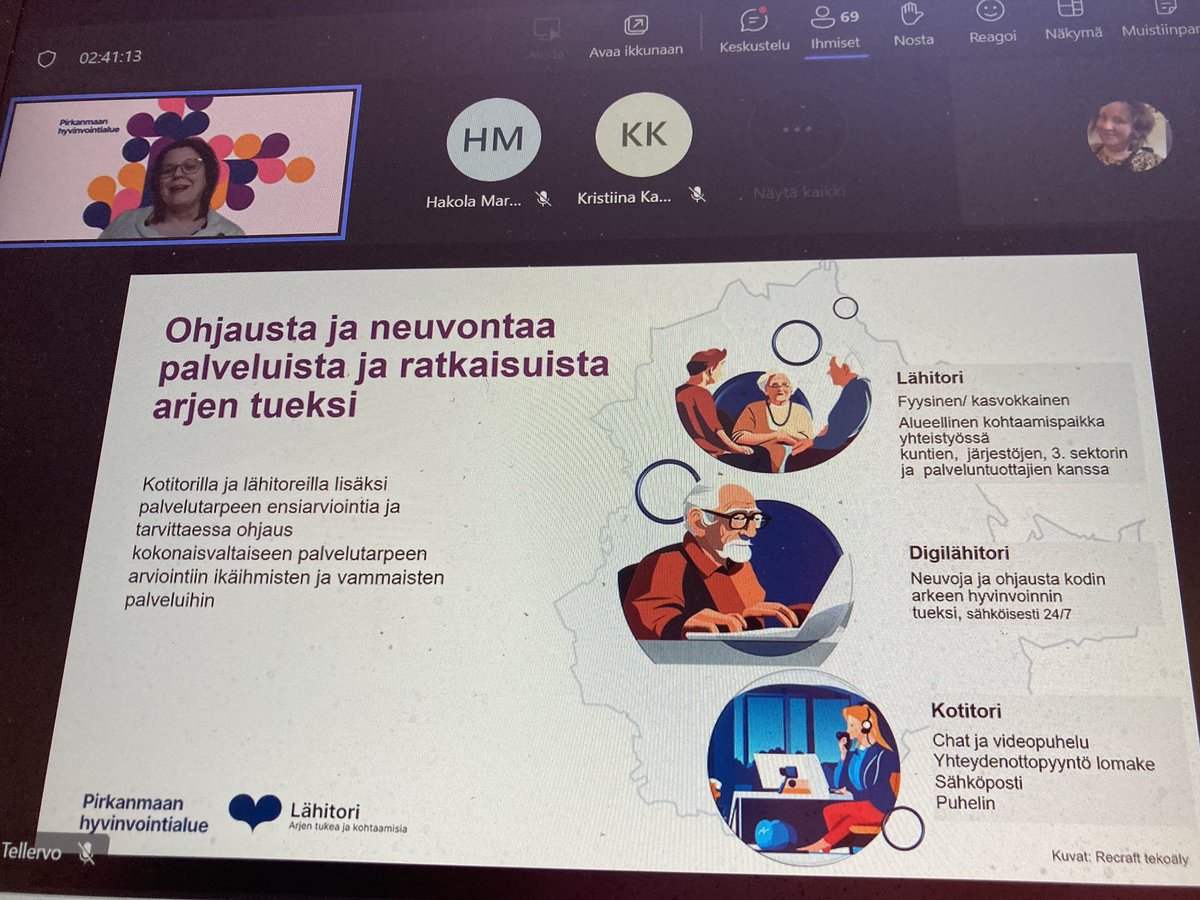 Tunnetko Pirkanmaan #hyvinvointialue’en torit, joista saa tietoa ja #neuvonta’a? #Lähitori (alueellinen kohtaamispaikka), Digilähitori (neuvoja arkeen 24/7) ja Kotitori (chat, videopuhelut, sp, puh)? #vammaispalvelut #pirha <a href="/KoljonenMilja/">Milja Koljonen</a> Itselleni tutuin lienee Tammelantori! 😊