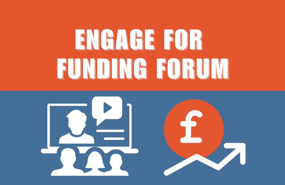 At next Monday's Engage for Funding Forum (1-2pm, 9 October) we'll welcome 'Save Birmingham', a new campaign for the protection of our community places. Also, all the usual funding updates, advice and networking. Don't miss out!
bit.ly/3LMjki4