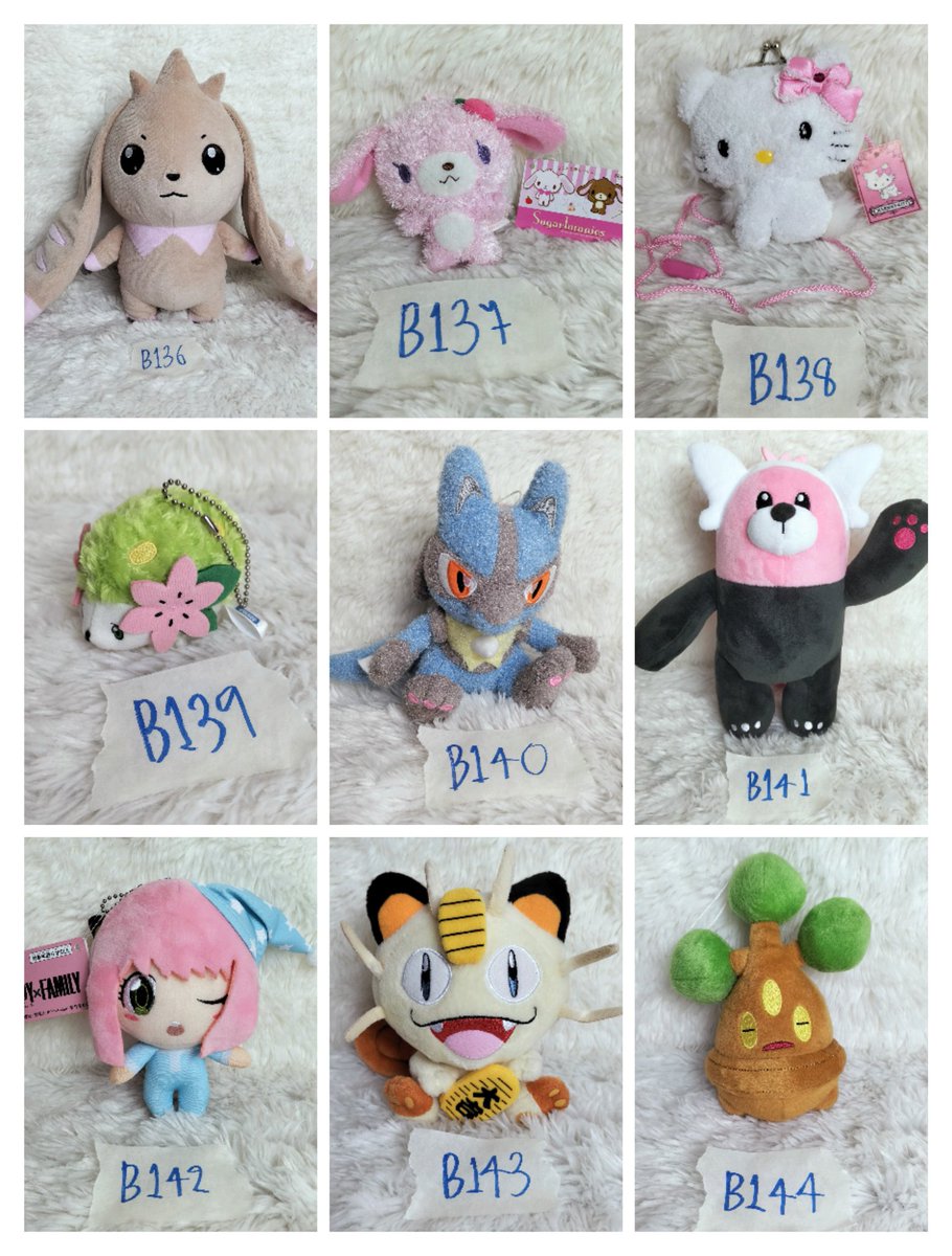 Plush_kingdoms's tweet photo. 🛟Update group B today🛟
⏰At 08:00 AM⏰ 
🌄Wednesday, 4 October 2023🌄 
🗓️Pacific Daylight Time (PDT)🗓️

🌲Sale on eBay🌲
https://t.co/2EOppOB8XK

☺️SEE YOU SOON☺️ https://t.co/8YBrA6oX4A