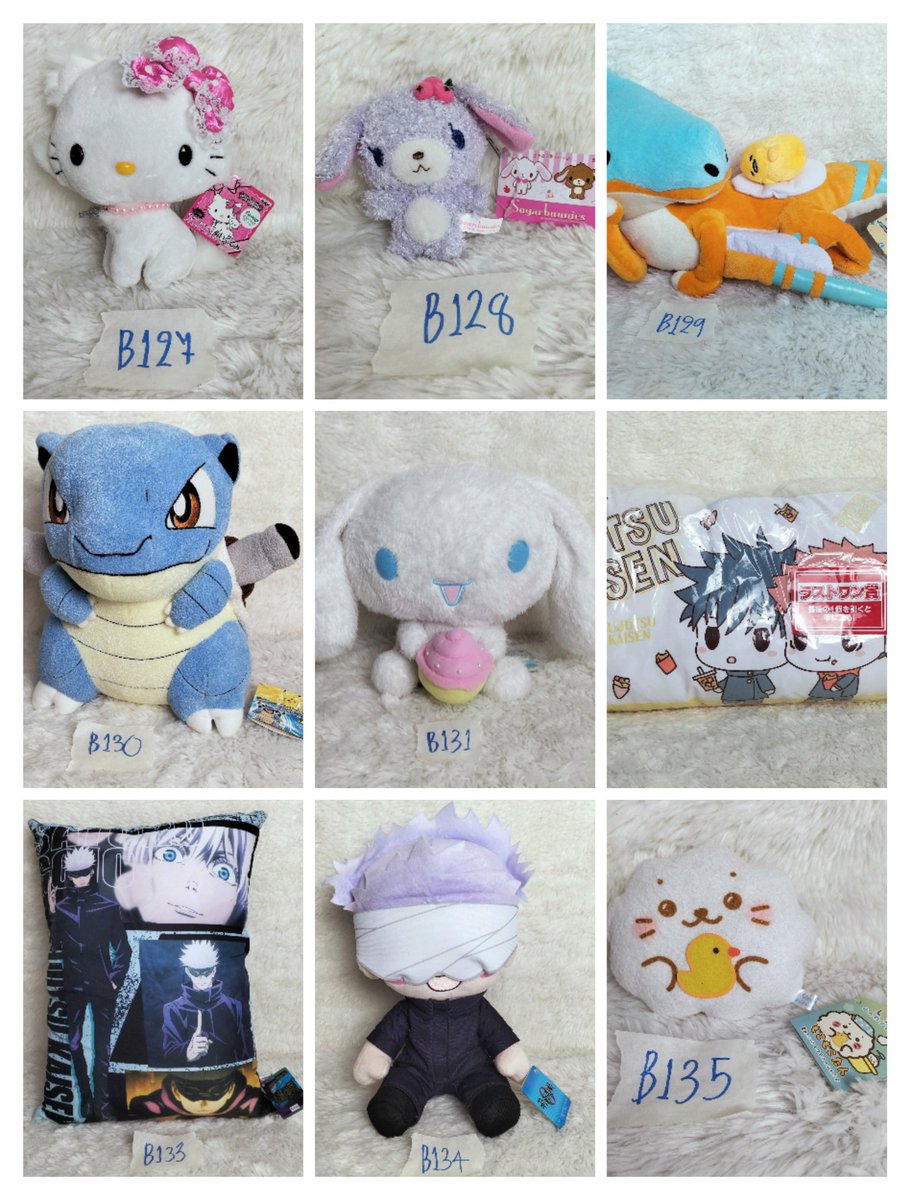 Plush_kingdoms's tweet photo. 🛟Update group B today🛟
⏰At 08:00 AM⏰ 
🌄Wednesday, 4 October 2023🌄 
🗓️Pacific Daylight Time (PDT)🗓️

🌲Sale on eBay🌲
https://t.co/2EOppOB8XK

☺️SEE YOU SOON☺️ https://t.co/8YBrA6oX4A