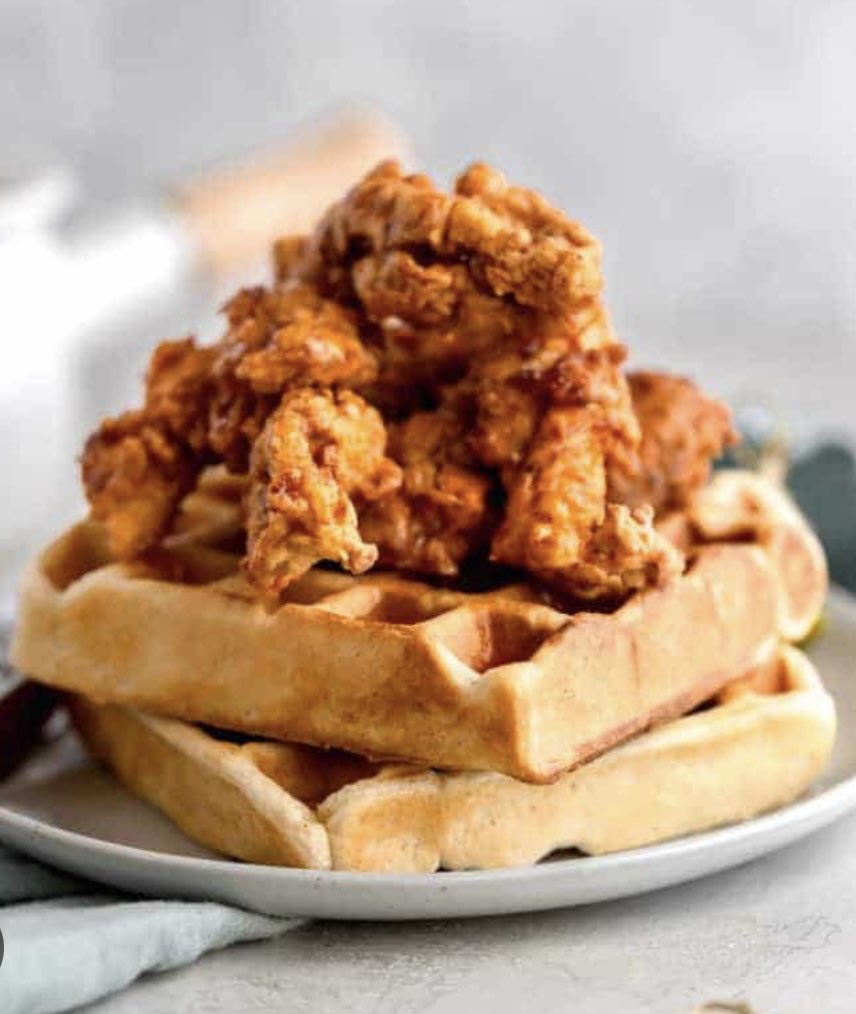 Omg I had Chicken and Waffles for the 1st Time.   
Have you ever made it?
Can you suggest an recipe I can use myself?    
Restaurant copy cat? 
Do you gravy? 
What kind of gravy?
#chicken
#waffles
#recipe
#foodie
