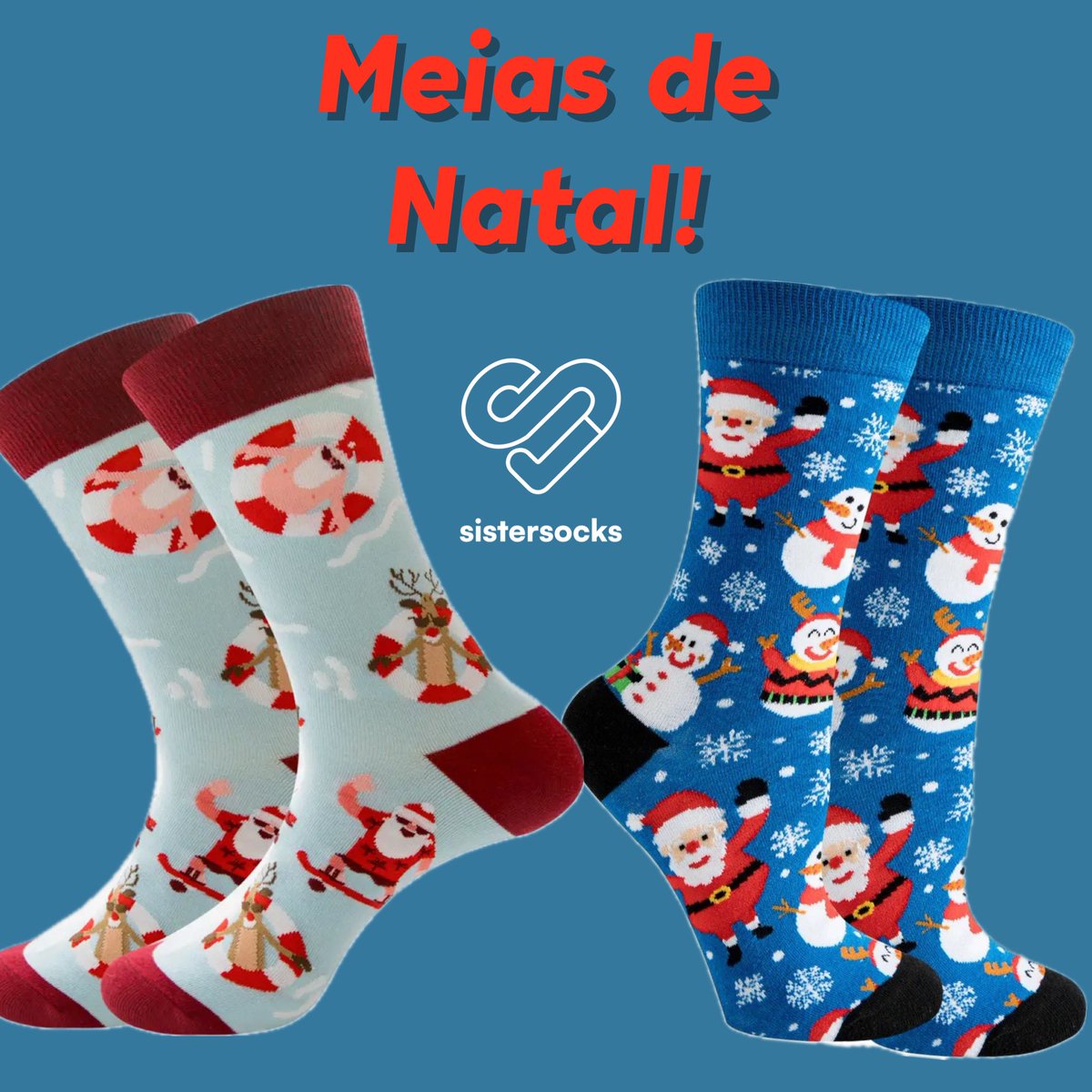 sister_socks's tweet photo. Já falta pouco para o Natal… Vais usar as mesmas meias de sempre, ou vais escolher meias super diferentes e giras?
Somente por pré- encomenda!
#Natal #PrendasDeNatal #Twittersocks #MeiasTwitter https://t.co/yUXWEUx2Jp