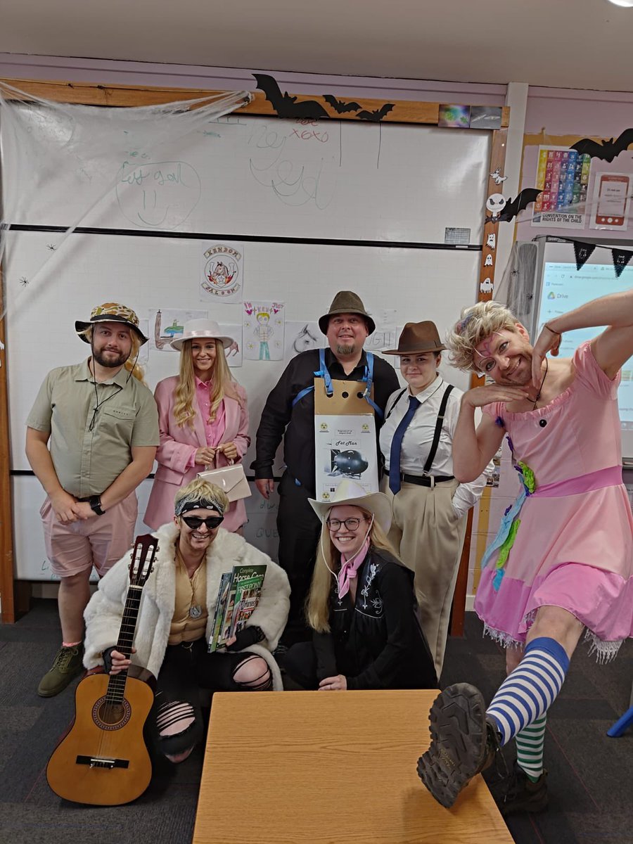 Your 2023 Fraserburgh Academy Charity costume contest winners- Barbenheimer 🙋🏼‍♀️🔥