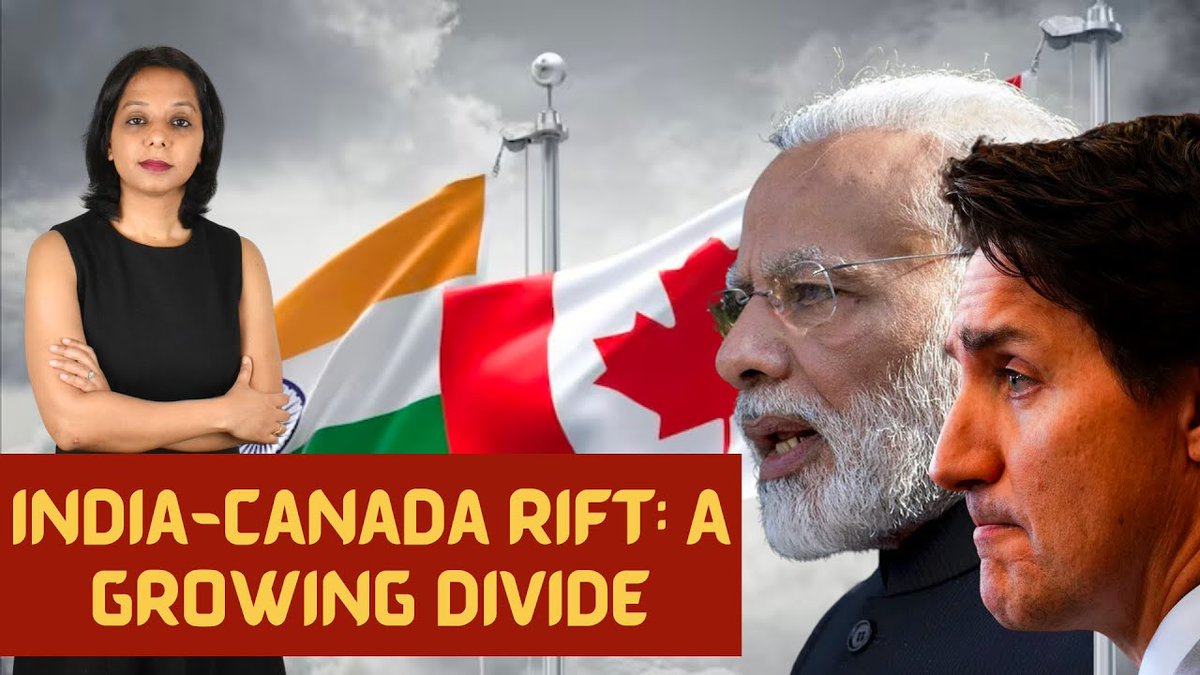 thinkWhyWhere's tweet photo. Tensions rise but @Canada  remains committed to diplomatic relations with @PMOIndia . @JustinTrudeau  addresses the challenging situation, emphasising the importance of maintaining a #diplomatic presence. Learn more in my @YouTube video  https://t.co/TeUoNfFm7T #CanadaIndia https://t.co/zIsokYdde0
