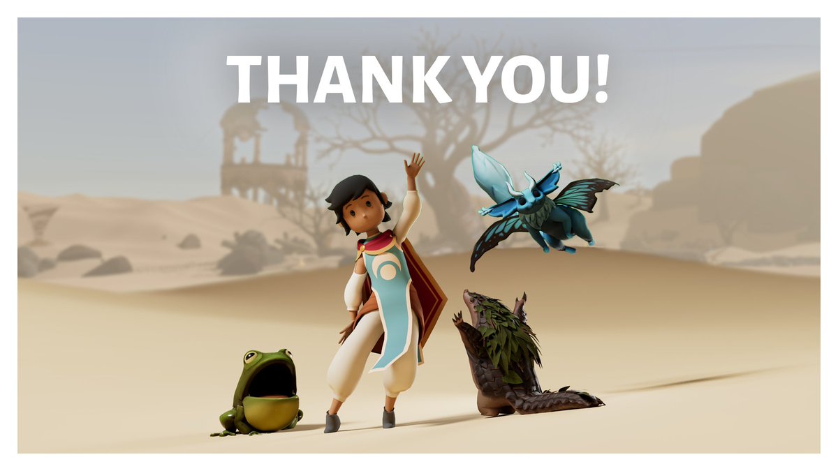 Wildmender has been out for just under a week and all we can say is THANK YOU!! 🐸💚

We are blown away by the amount of support we have received and are amazed by the beautiful oases everyone is creating. 🏜️

#Wildmender🌿
#WorldAnimalDay #ThankYou #CozyGame #IndieGame #CuteGame