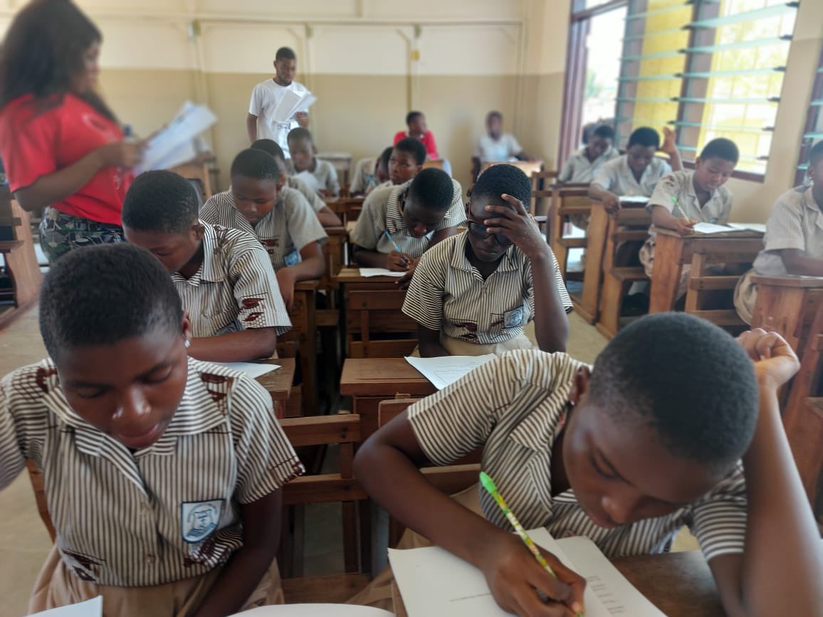 GW_MCH's tweet photo. Data collection for Year 2 of Girl Rising in Ghana started today! The GW Center of Excellence is incredibly proud to partner with @delsfoundation who is implementing this program focused on girls' empowerment through financial literacy, agency, and voice. https://t.co/aDQJP0VYNM