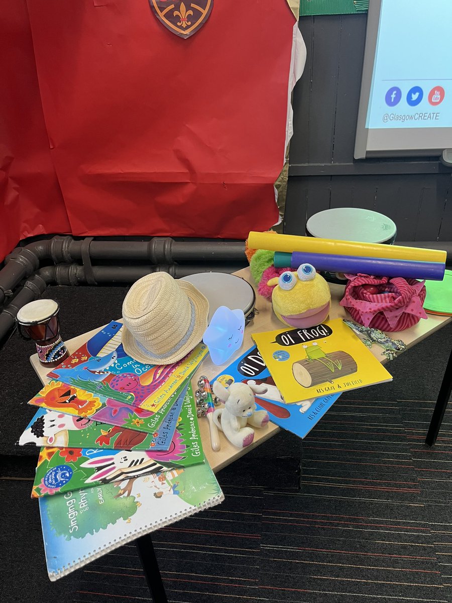 All ready to go with our Early Level CLPL - Music and Phonological Awareness <a href="/GlasgowCREATE/">Glasgow CREATE</a> 🎶🎶