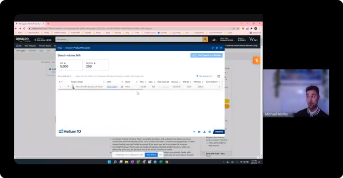 wishzen's tweet photo. Who wants the FREE 3 Hours Amazon FBA Product Research Masterclass?

Includes:

> Where to look👀
> Filters to use 🔬
> 6 Key Vetting Criteria🔑

EVERYTHING to find product #1!

Masterclass List Price $149 
  
RT + comment "send " &amp; I'll auto-DM it to u FREE!

(must b following) https://t.co/2xTV3rfOXa