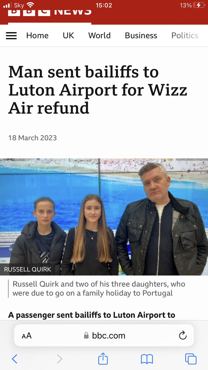 Anna12345F's tweet photo. @wizzair I hope you don’t want bailiffs in Luton again. On 25.9 booked return flight  to Cyprus, had confirmation, then told - bkng to be separated into 2 bc 1 by WX UK, and 1 by WZ Hung,no separation yet, call centre said initially - to be solved in 1 hour, after that - in 24 hr https://t.co/IgTBBeTdHv