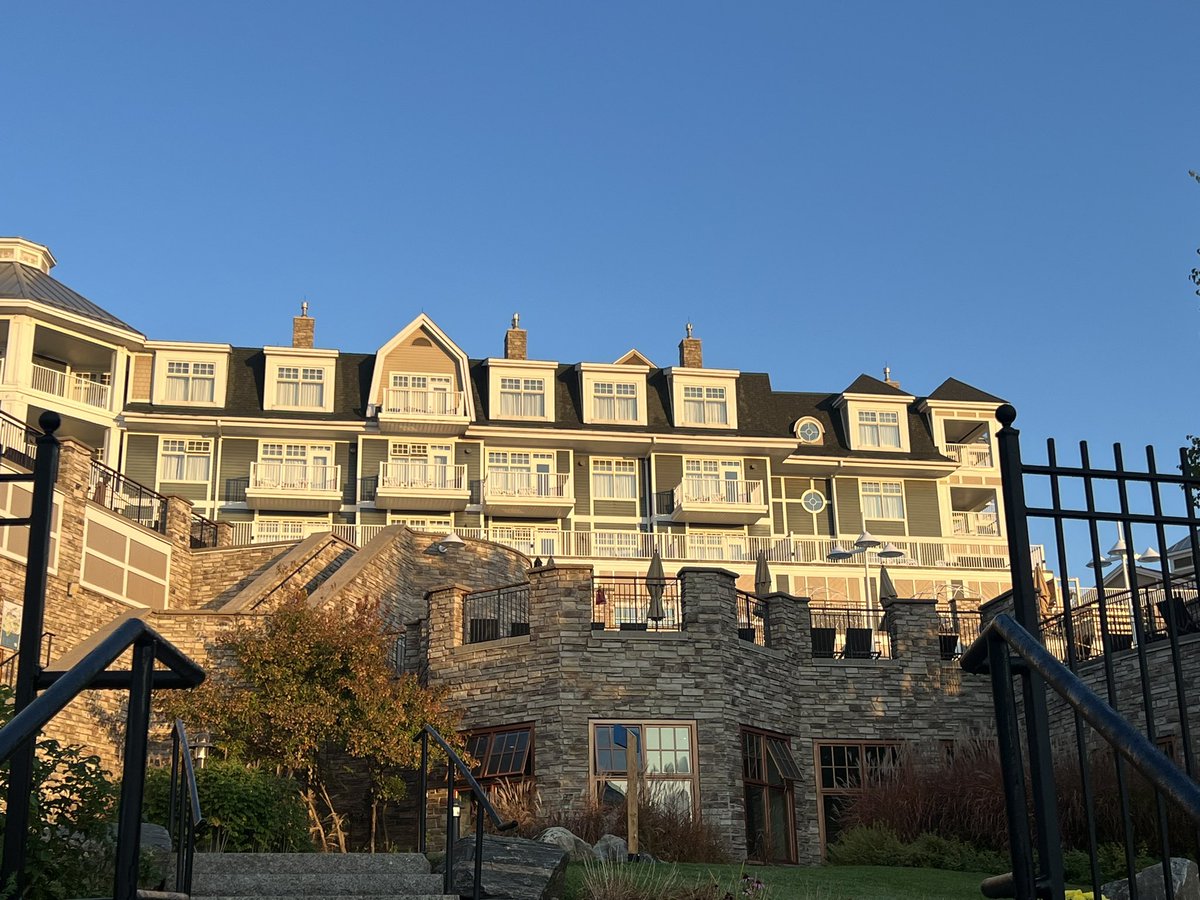 Beautiful day <a href="/JWMuskoka/">JW Marriott The Rosseau Muskoka</a>! Looking forward to the OCS General Meeting and Conference.