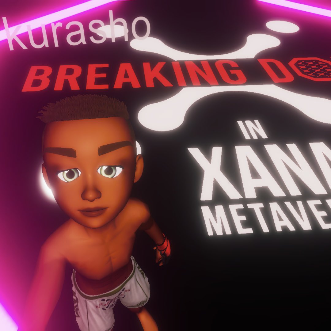 rs511shogogame's tweet photo. 本戦に出られなくても、
XANAメタバースでBreakingDown🥊
会場の再現度、音楽、共に最高✨
入場、リングインからの・・・
ブレイキングダウン
#XANA #BreakingDown9.5 https://t.co/jifqfo9Ag8