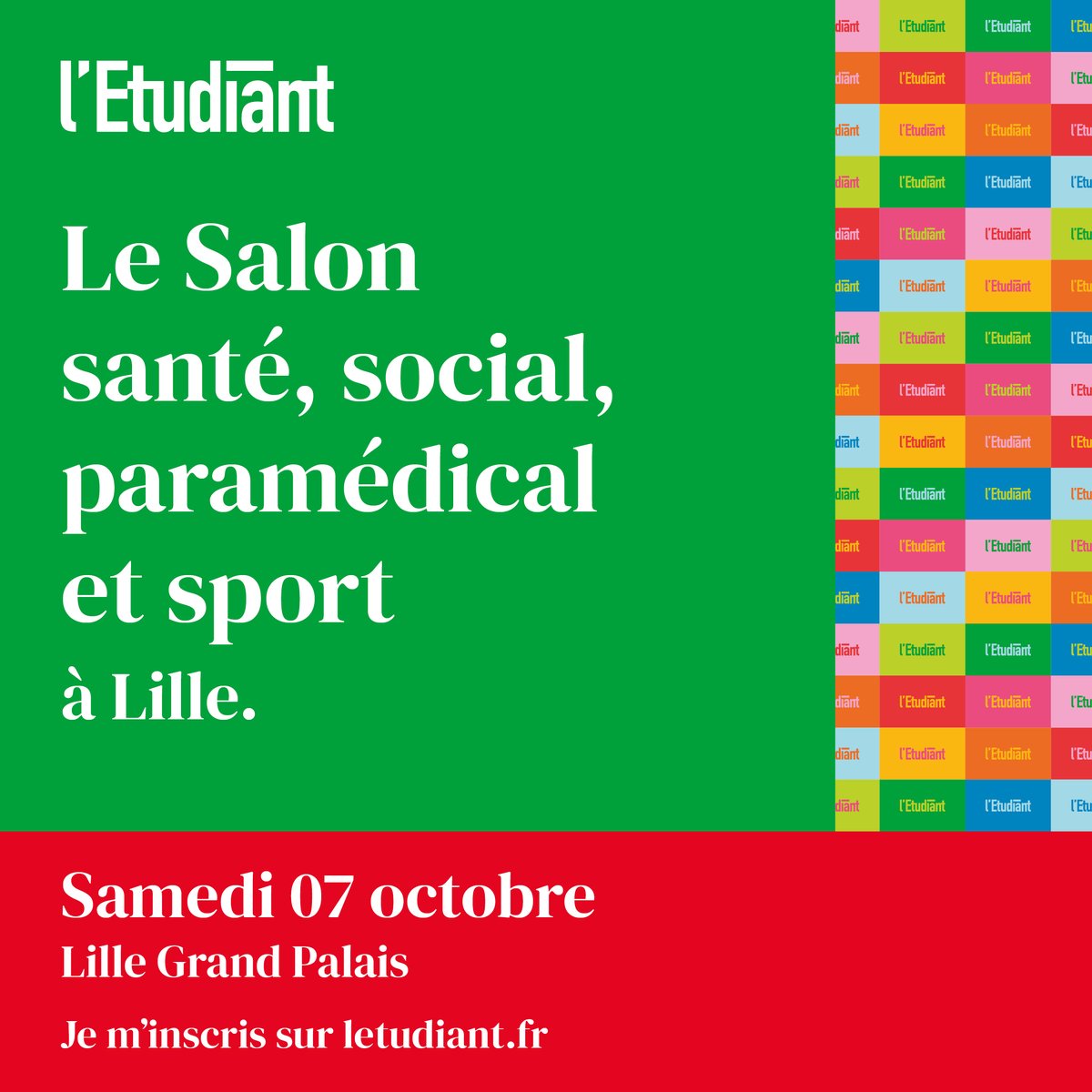 ❗J-3 avant le top départ du salon santé, social, paramédical et sport de l’Etudiant pour l’InSO ! 💬
 
 🏫 Retrouvez-nous dès 9h afin d’en savoir plus sur notre école, la formation ainsi que la clinique interne. 
 
 👋 Nous vous espérons nombreux, à samedi !