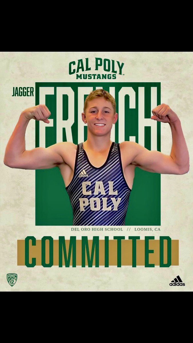 I’m excited to announce that I will be continuing my academic and athletic career at the California Polytechnic University. I would like to thank my family, partners, and coaches that have helped me get here. There couldn’t be a better fit for me and I can’t wait to be a mustang!