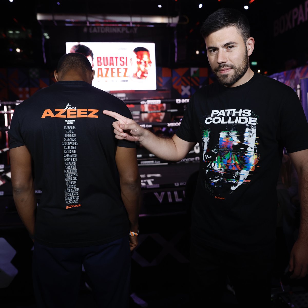boxxer's tweet photo. Official #BuatsiAzeez merch is on the way 😮‍💨

Hitting https://t.co/yt3WMVlLFj 🔜

#BuatsiAzeez | 21.10.23 | The O2 | @SkySportsBoxing https://t.co/xws7iCxVMJ