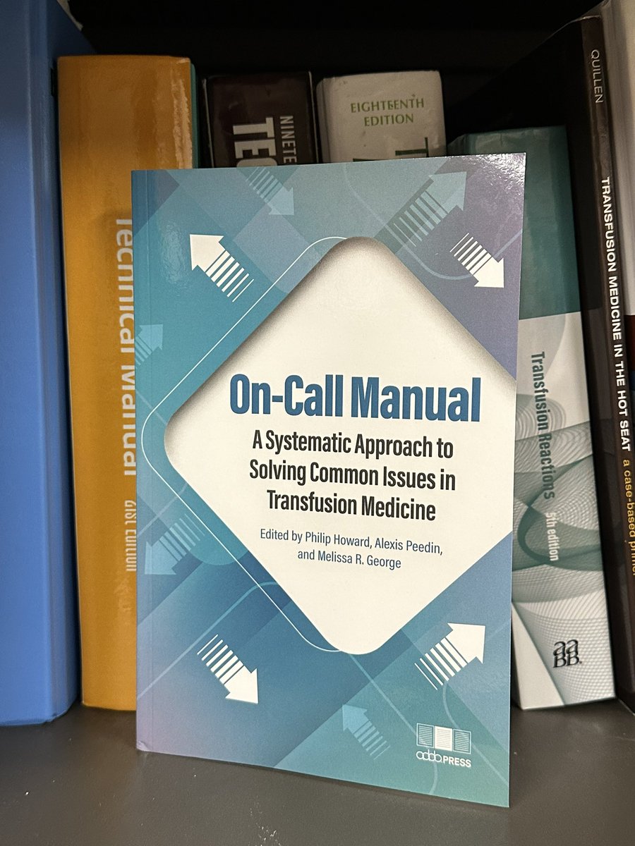 🥹🤗 Many thanks to <a href="/TransfusionMedi/">Philip Howard</a>, Dr. Peedin and Dr. George for giving me an opportunity to contribute to a wonderful resource! So loved collaborating with Drs. Perrotta and Biller 😁