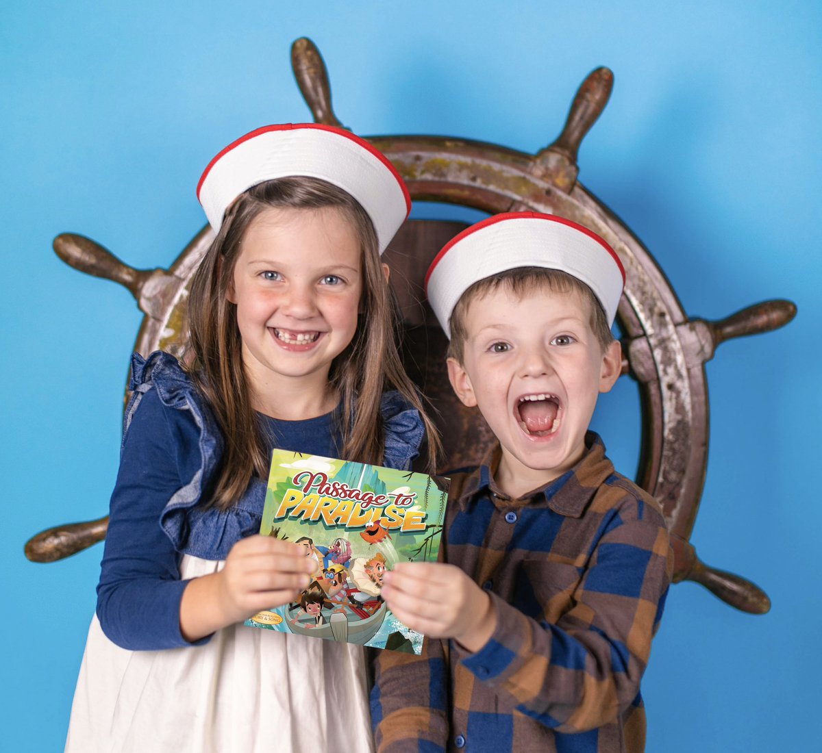 PatchAdventures's tweet image. Petal and Pogo Pirate are pretty excited for you to finally be able to listen to the brand new Patch the Pirate Adventure, PASSAGE TO PARADISE! 🌴
Listen today on the Patch Plus app or pre-order a CD copy at MajestyMusic.com 
 
  #PassageToParadise   #PatchPlusApp