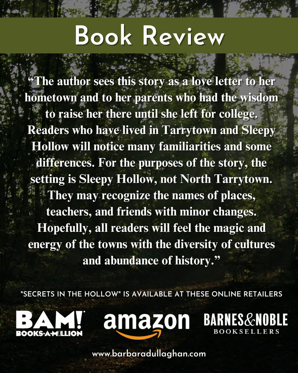 Experience the enchantment of Sleepy Hollow through this author's love letter to her hometown and parents. While residents may recognize familiar names and places, all readers will be immersed in the rich diversity. #sleepyhollownovel #secretsinthehollow #carriepeters