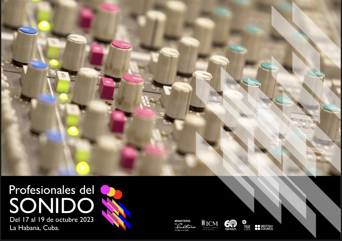 La #EGREM y la Facultad de Música de la Universidad de las Artes, ISA, convocan al 2do Encuentro Internacional de Profesionales del Sonido en Cuba para debatir sobre los retos y perspectivas de la Ingeniería de Sonido en el contexto actual

#EventosEGREM #ProfesionalesdelSonido