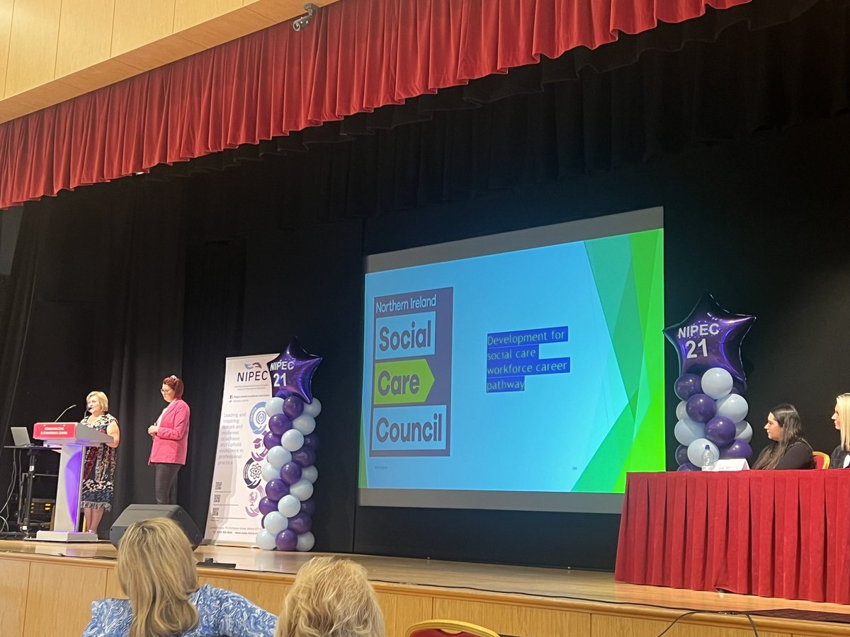 StephCraigRN's tweet photo. Last speakers this afternoon @NIPEC_online representing the #Independent Sector in Northern Ireland 🙌
@lindagraham030 & @cherith_rogers talking about the NIPEC Partnership Working with the Independent Sector ✨
#NIPEC23 https://t.co/ZlZRO7ihjL
