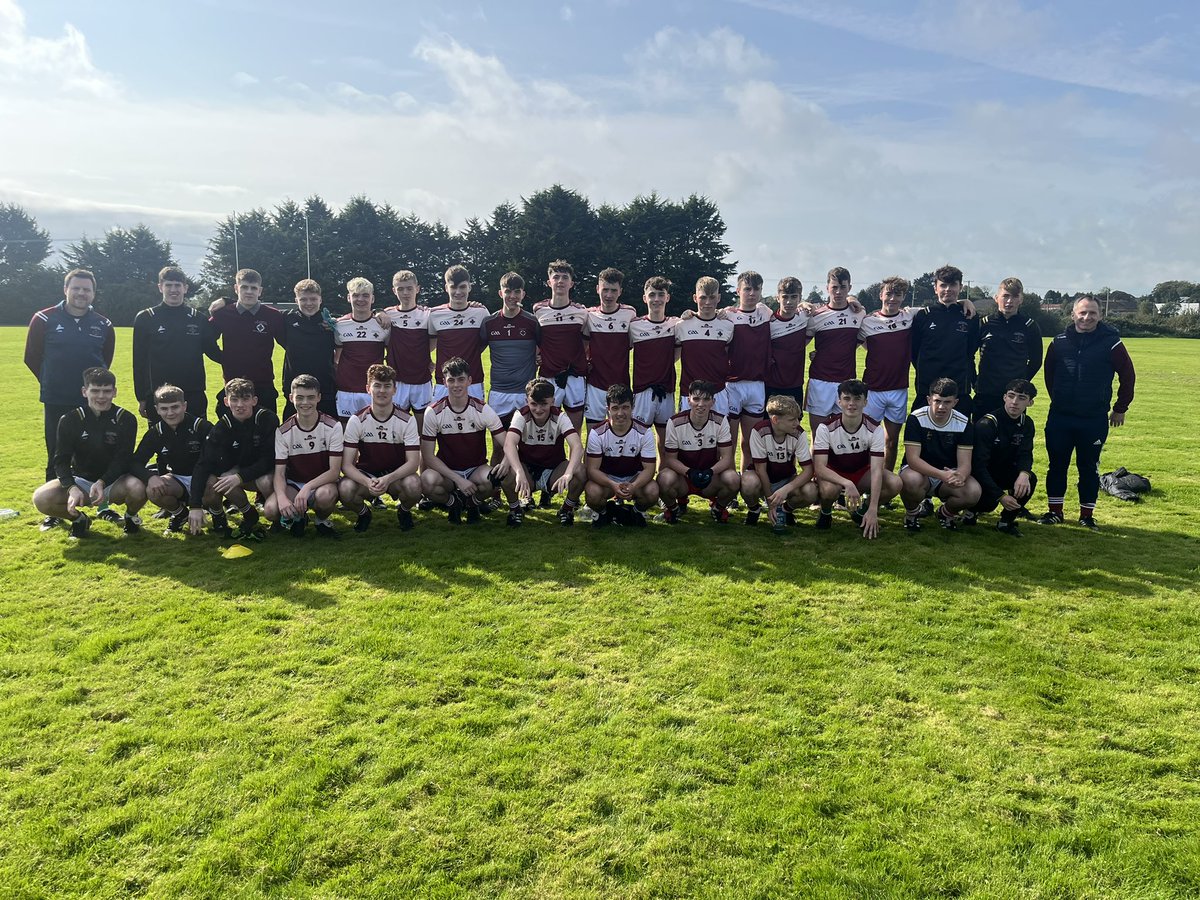 StCiaransCS's tweet photo. Well done to our Senior Boys Gaelic Team who defeated Moyne CS 4-13 to 2-11 in their 2nd round league game. https://t.co/49bIwOzRR1